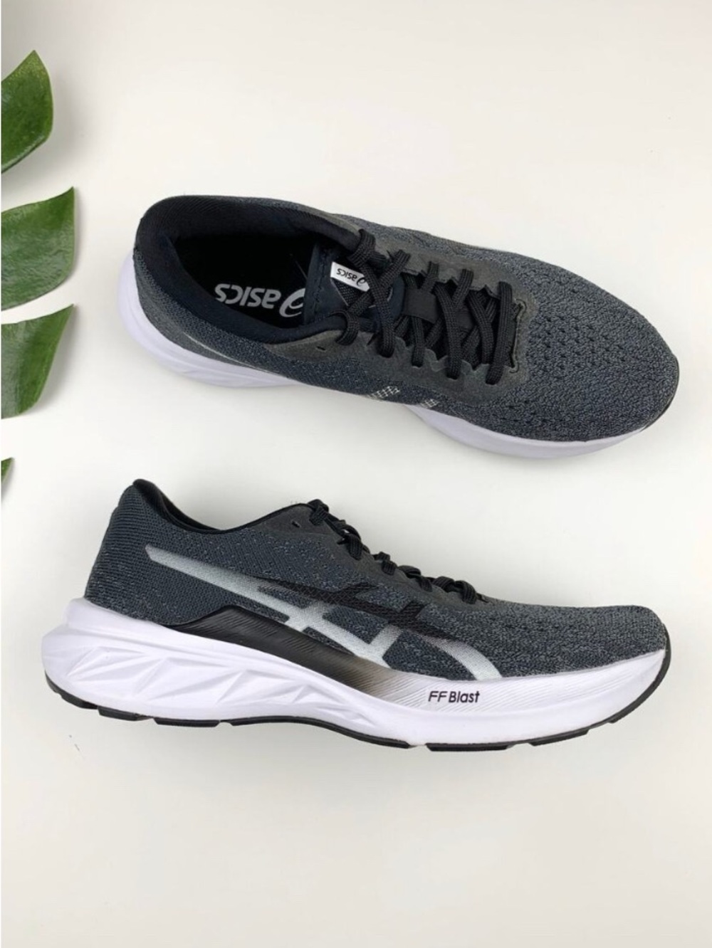 ASICS DynaBlast 2 Sneakers Running Shoes Gray Black 1012B060 Women's 7